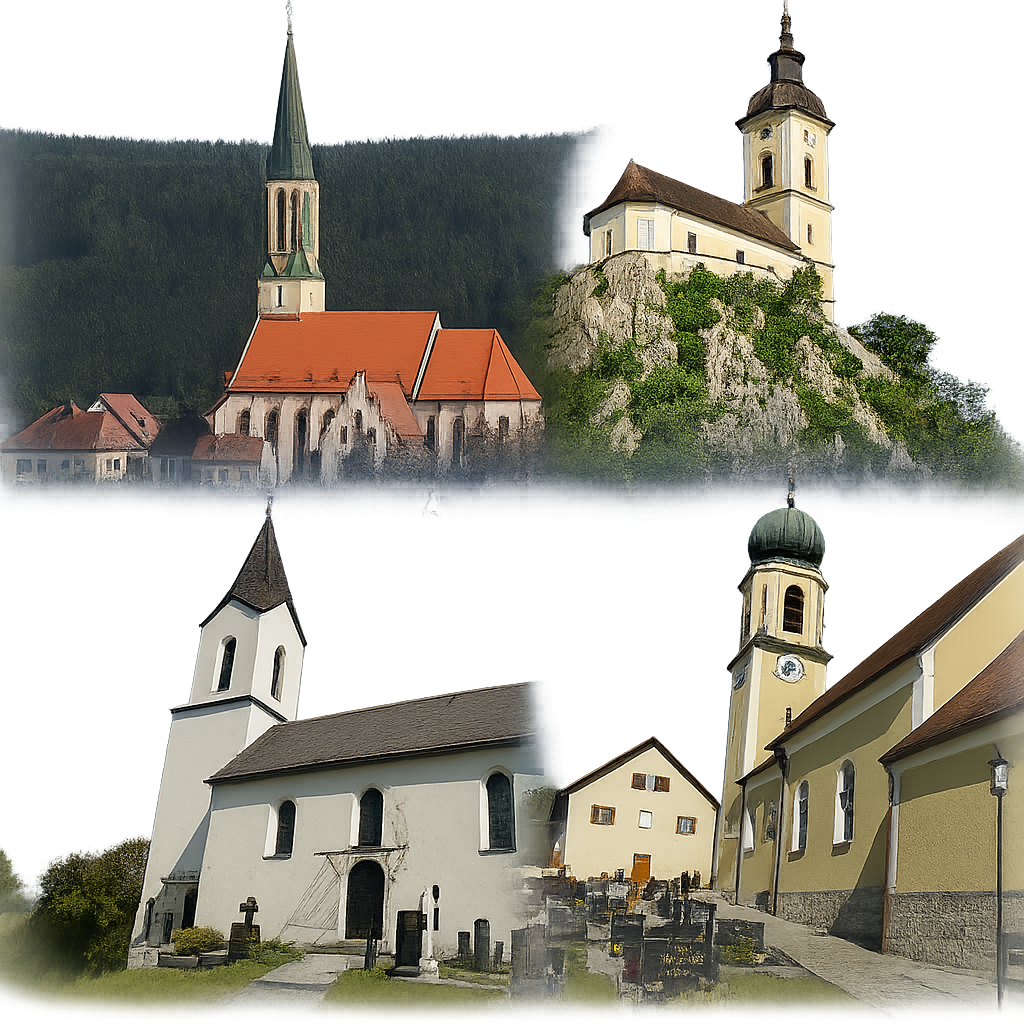 Kirchencollage